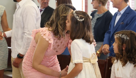Primera Comunión de Pilar y Almudena.