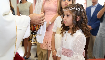 Primera Comunión de Pilar y Almudena.