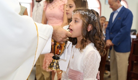 Primera Comunión de Pilar y Almudena.