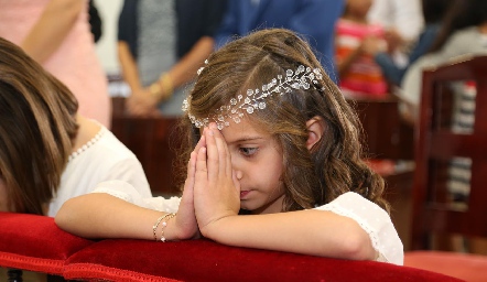 Primera Comunión de Pilar y Almudena.