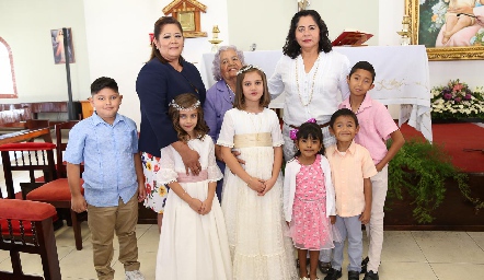 Primera Comunión de Pilar y Almudena.