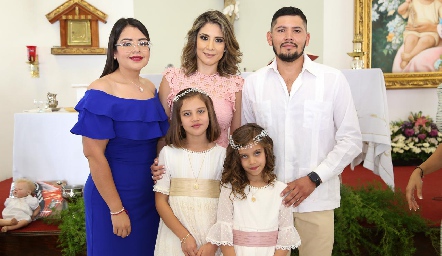 Primera Comunión de Pilar y Almudena.