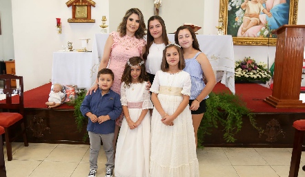Primera Comunión de Pilar y Almudena.