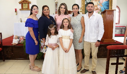 Primera Comunión de Pilar y Almudena.