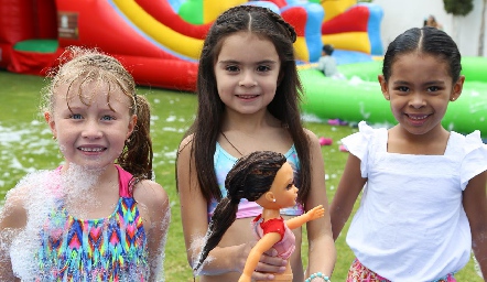  Natalia, María y Mayte.