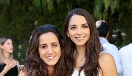  María Lavín y Sofía Álvarez.