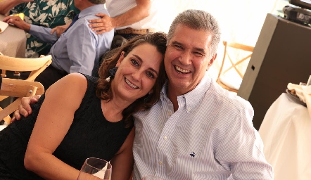 Gloria Martínez y José Luis Leiva.