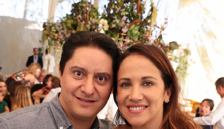 Félix Córdova y Lety Aguilar.