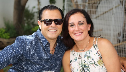  Eduardo González y Susana Salgado.