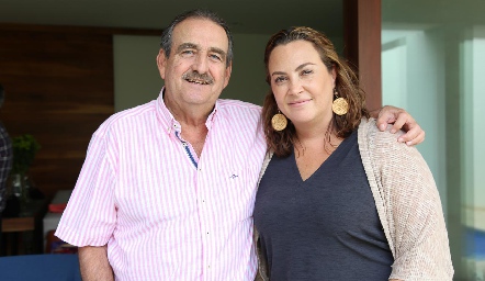  Guillermo Borbolla y Gaby Herrera.