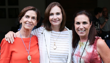 Maru, Jana y Chilín Borbolla.