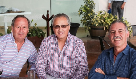  Fernando Foyo, Carlos Brueggeroff y Francisco Correa.