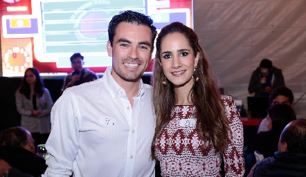  Alejando Mancilla y Dani Mina.