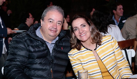 Federico Garza y Mónica Alcalde.