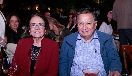 Despedida para Dani Mina y Alejandro Mancilla.