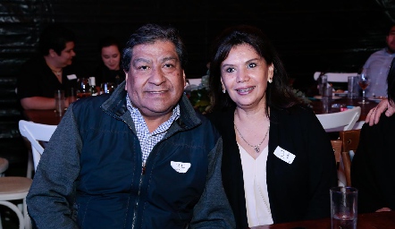 Despedida para Dani Mina y Alejandro Mancilla.