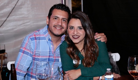 Despedida para Dani Mina y Alejandro Mancilla.