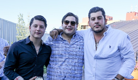  Santiago González, Jorge Stahl y Toro Gómez.
