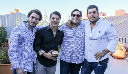  Felipe Palau, Santiago González, Jorge Stahl y Toro Gómez.