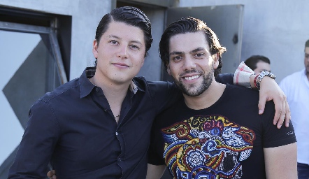  Santiago González y José Lorca.