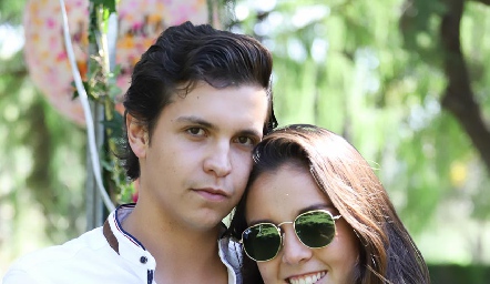 Carlos Andrade y Natalia Rentería.