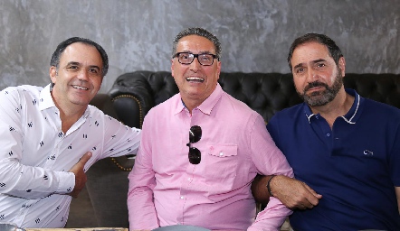  Héctor Mahbub, Chava de la Maza y Luis Mahbub.