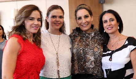  Sigrid Werge, Ceci Ponce, Maribel De Antuñano y Ana Paula Gutiérrez.