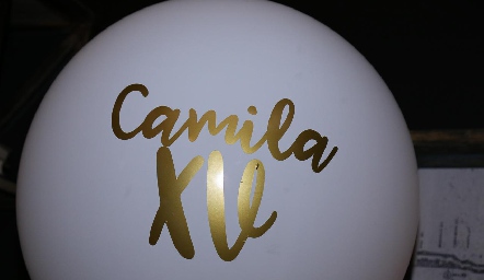  XV´s de Camila.