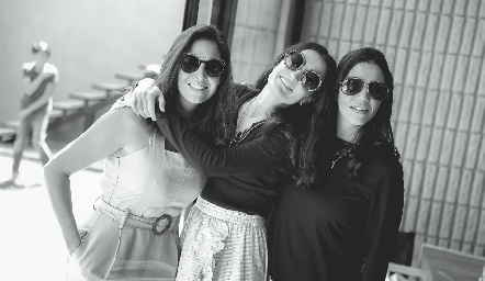  Ana Luisa Díaz de León, Lourdes Orozco y Ana Meade.