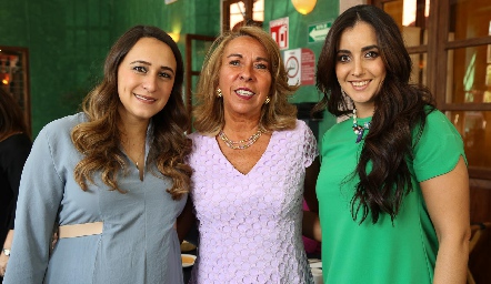  Cristy Massa, Luz Elena Mézquida y Ely Kury.