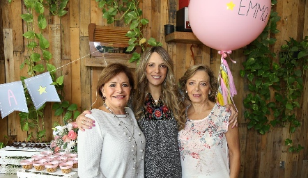  Graciela Ramírez, Priscila González y Rosana Benavente.