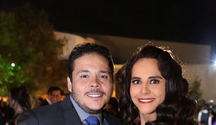  Enrique Gaviño y Claudia Estrada.