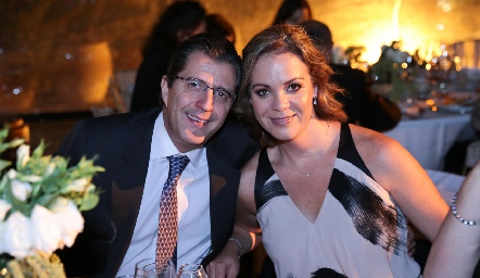 Jorge González y Claudia Díez.