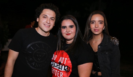  Humberto Sainz, Martita Payán y Ana Pau Sánchez.