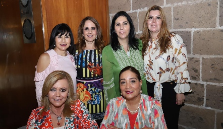 Tere Guerrero, Gaby Payán, July Mahbub, Gaby Lozano, Guadalupe Santos y Pili Leos.