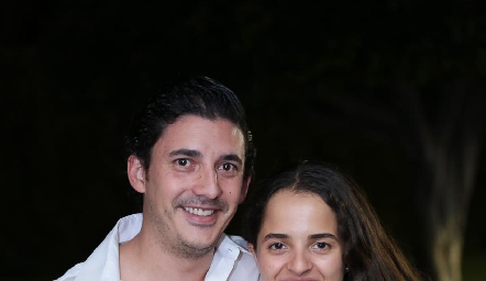 Federico Garza y María Gameros.