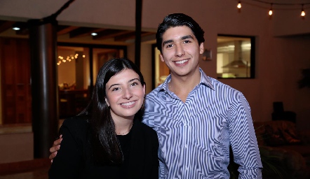  Ana Paula García y  Miguel Tobías.