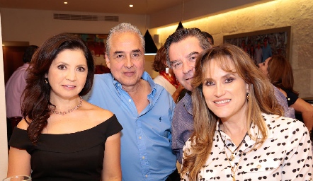  Martha Carrillo, Juan Manuel Rocha, Guicho Ortuño y Anna Lilia Von Der Meden.