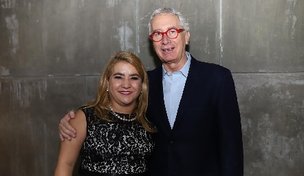Con el periodista Javier Solórzano.