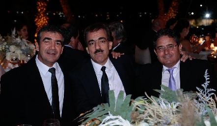  Horacio Tobías, Gabriel Torres y Gerardo Rodríguez.
