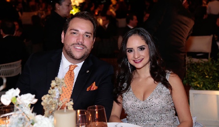  Bernardo González y Claudette Villasana.