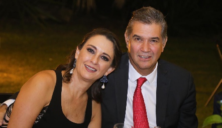 Gloria Martínez y José Luis Leiva.