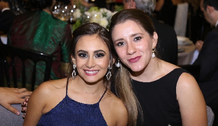  Lucía Díaz y Sofía Loperena.