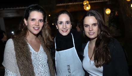  Jessica Martín Alba, Dany Mina y Maite Soberón.