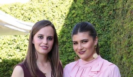 Las festejadas, Marisa Michel y Ana Sofía Díaz.