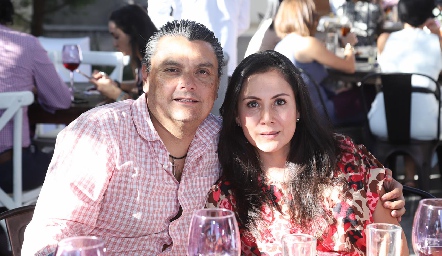  Noel Álvarez y Alejandra Montelongo.