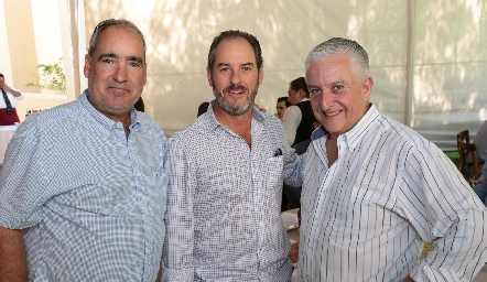  Ricardo Raymond, Jordi Abella y Luis Gómez.