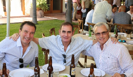  Federico Alcalde, Eduardo Zendejas y Claudio Meade.