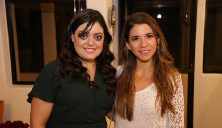 Andrea Gutiérrez e Isa Álvarez.