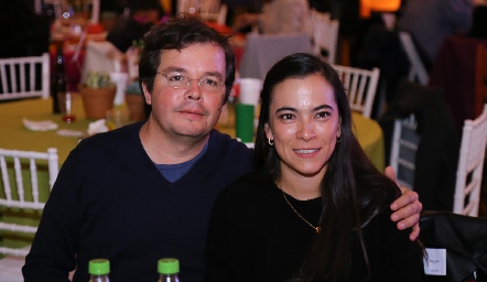  Jorge Mercado y Romina Cuevas.